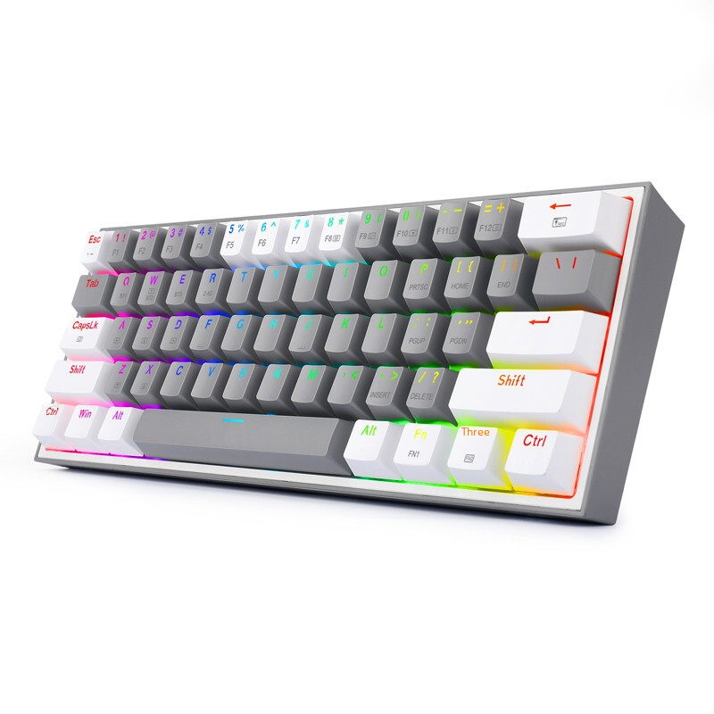 Redragon K617 61-Key Mechanical Keyboard with Hot-Swap