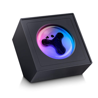 Venominbox Ferrofluid Music Visualizer Dancing Sound Sensitive，Ferrofluid Speaker Music Mate Decorative RGB Light Ferrofluid Display Desk Toy for Table Bedroom Office Study Science Gift
