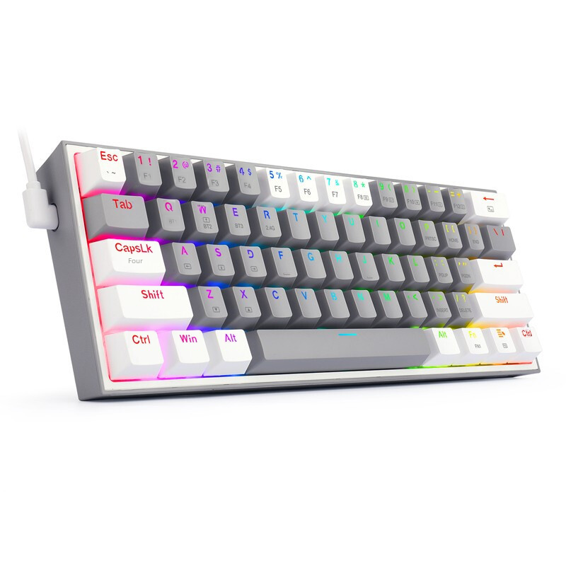 Redragon K617 61-Key Mechanical Keyboard with Hot-Swap