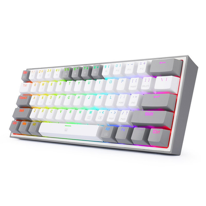 Redragon K617 61-Key Mechanical Keyboard with Hot-Swap
